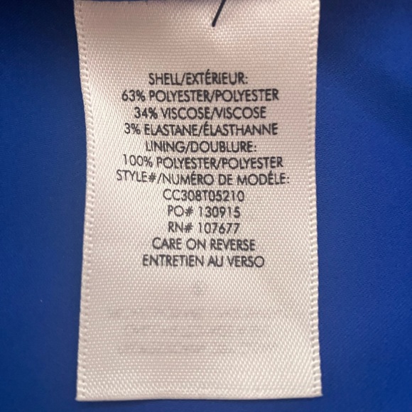 Alice + Olivia Black and Blue Checkered Blazer - Picture 5 of 8